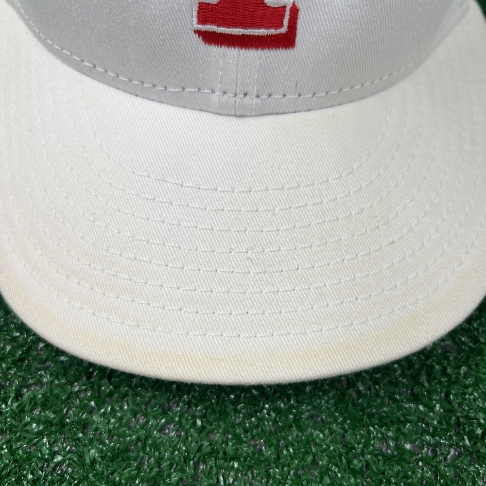 New Era Texas Raiders White Baseball Hat Red Embroidered Logo Adjustable 2012 - Picture 10 of 10